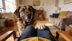 Varför din hund lägger tassen på dig: en sanning som hundägare ofta förbiser