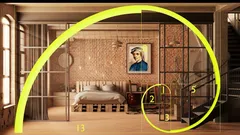 Det gyllene snittet i inredningen: enkla knep som omedelbart förändrar upplevelsen av rummet